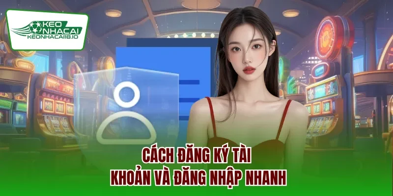 Cách đăng ký tài khoản và đăng nhập nhanh